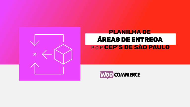 Planilha de áreas de entrega por CEP’s de São Paulo